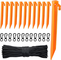 Plastic Inflatable Stakes Set for Halloween Christmas Holiday Inflatables Garden
