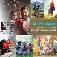 Survival Kit, Gifts for Men, Women, 251Pcs Emergency Survival Gear and Supplies