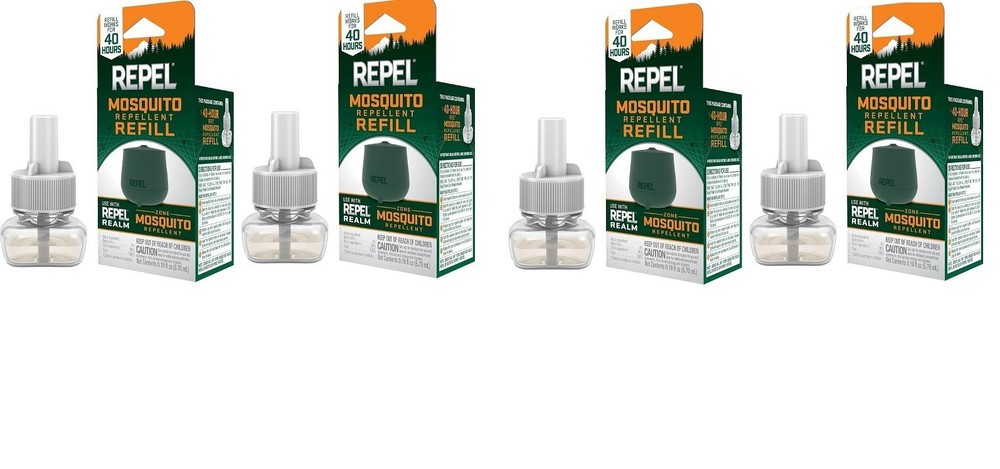 Repel Realm Zone Mosquito Repellent Refills- Refill (pack of 4)