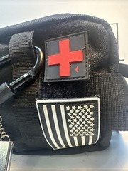 Everlit Survival First Aid Kit Emergency Trauma Black Hiking Accessories Trail