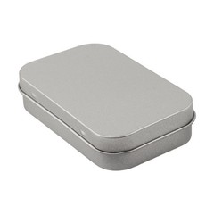 High Quality Tinplate Box Storage Case Small Items Sturdy Survival Travel