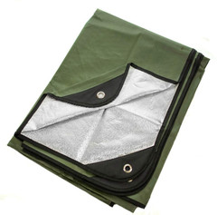 Insulated Tarp, Reusable Heavy Duty Thermal Survival Blanket – 60X82In, Reflects