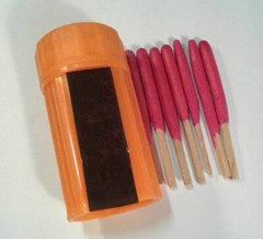 Waterproof Matches – 10 Box of 40 – 400 Matches + Magnesium Striker + Storm +
