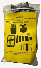 Ranger Bands® 38 Count High Tension 1 1/8″ lay flat 3/4″ wide Fits Surefire 6P