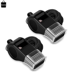2-Pack Sports Whistles – Loud Crisp Sound Ideal for Coaches & Referees
