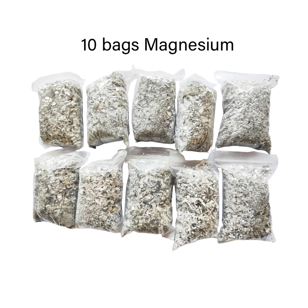 Emergency Fire Starter 10 Bags Magnesiums 99% Pure For Camping Hiking Bushcraft