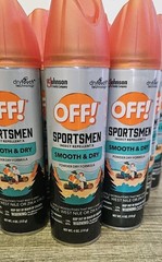 Lot of 12 OFF! Sportsmen Smooth & Dry 15% Deet Insect Mosquito Repellent 4oz Can