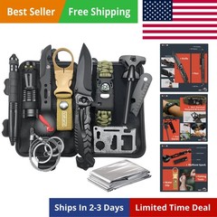 Gifts for Men Dad Husband Him Fathers Day, Survival Gear and Equipment 12 in …