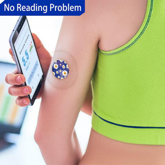 40Pack Libre 3 plus Sensor Covers Waterproof Freestyle Sensor Stickers Sets & Ad