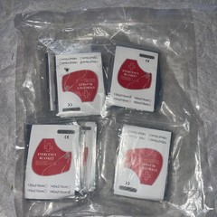 Lot Of 6 Emergency Survival Blankets 84″x52″