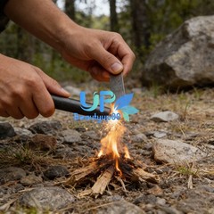 8 PCS Ferrocerium Ferro Flint Fire Starter Survival Camping Rod kits lighter