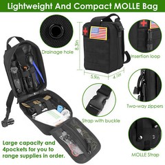 Survival Kit Tactical Emergency Survival Gear for Hiking Camping Backpacking