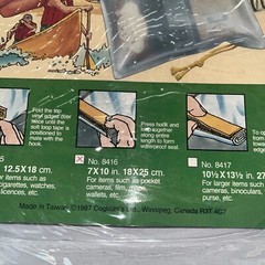 New Vintage Coghlan’s Water Resistant Pouch, 7″ x 10″, Store Supplies