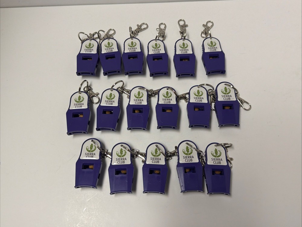 Seventeen (17) Emergency Search-Rescue Whistles 4 Life Saving Survival Kits BSA