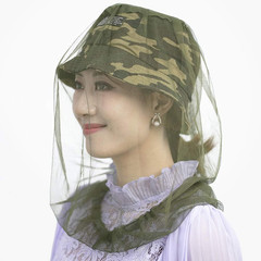 Cuayaes 3Pcs Mosquito Head Net Face Mesh, Bug Net for Head | Mosquito Hat Mask H