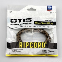 Otis Ripcord 9mm .38cal .357 Cleans Breech-To-Muzzle In One Quick Pass FG-RC-33