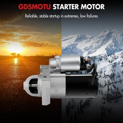 Gdsmotu Starter Replacement For Chevrolet For Tahoe 4.8L 2004-2008 For Cadillac