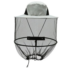 Men Women Anti-Mosquito Head Net Hat Bug Bucket Sun Fishing Hiking Safari Garden