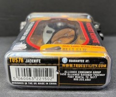 True Utility «JacKnife» TU576 SS Knife, Lock, Wood Grips: Great for EDC!!