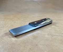 Bushcraft Striker Firesteel Scraper For Ferro Rod Carbon Steel Cocobolo Handle
