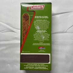 Vintage Coleman Strike-A-Fire Fire Starters 8 Pack NOS New Fire Starter