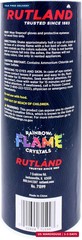 Rutland Rainbow Flame Crystals, Magical Multi-Colored Fire, Fire Color Changing
