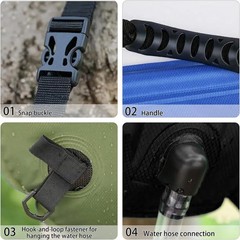 Solar Shower Bag 20L Solar Heating