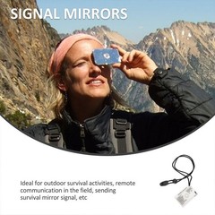 2 Pcs Survival Sighting Reflective Scuba Diving Hand