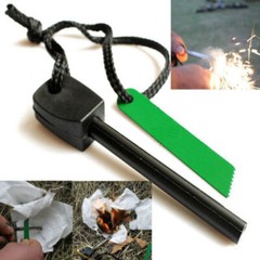 Outdoor Survival Fire Starter Camping Flint Fire Stick Striker Flint Ferro Rod