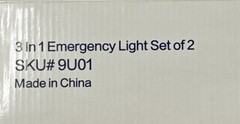 Smart Home 3 in 1 Emergency Light • Set Of 2