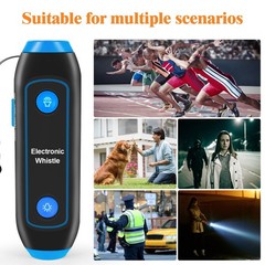 Electronic Whistle 120dB150dB Blow Out Free with 3 Tones and 3 Volume Levels…