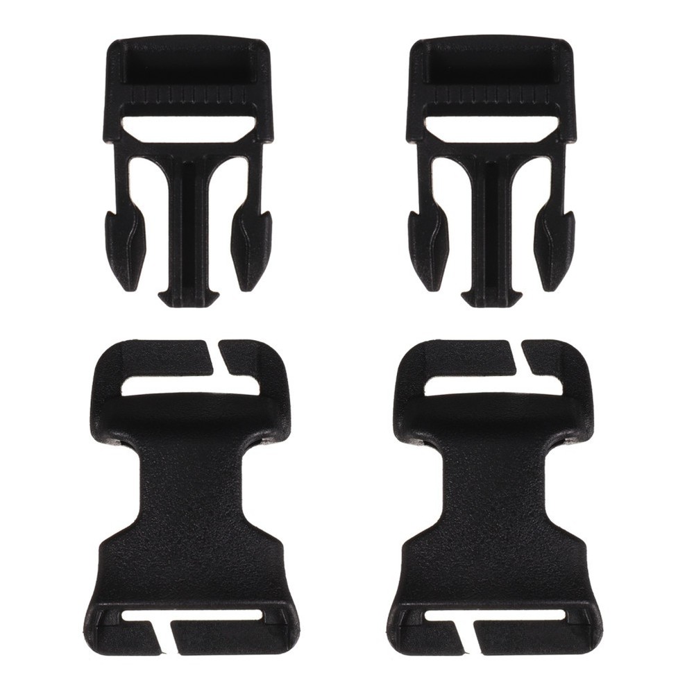 2Pcs Reusable Pom Detachable Backpack Buckles for Outdoor Hiking Gear