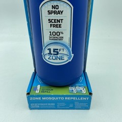 Thermacell Patio Shield Zone Mosquito Repellent Blue Brand New