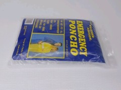 Vintage Emergency Poncho The Weather Station Clear Vinyl