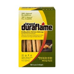 Duraflame Fatwood Firelighters, 86.4 cu in (1 Pack) 1 Pack, Black