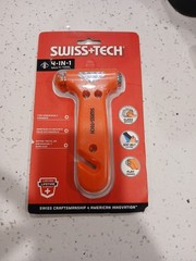 SWISS+TECH 4 in 1 Hammer Automobile Emergency Tool Brand New