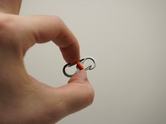 Double-Ended S-Carabiner Clips – Mini Key Organizer, Bracelet & Paracord Gear