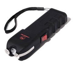 VIPERTEK 700BV Rechargeable Stun Gun with 2 APE Keyring Pepper Spray
