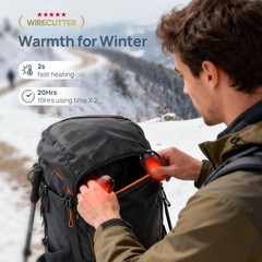 Hawana Hand Warmers Rechargeable 2 Pack Portable Pocket Hand Warmers 20Hrs Long