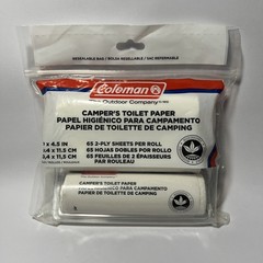 Coleman Campers Toilet Paper 65 2-ply Sheets Per Roll