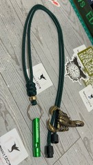 Lot Of 3 Sparrow’s EDC Survival Aluminum Whistle Keychain / Breakaway Buckle
