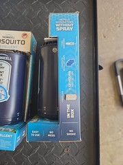 THERMACELL Mosquito Repellent Zone Device 15ft No Spray Scent Free NEW 2 Pack