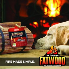 Betterwood 10 Pound Fatwood Natural Pine Firestarter 1 Pack For Campfire Bbq Or