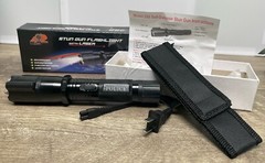 Kentucky Tactical STUN GUN Electric TYPE 288 LED LASER Police Style Self Defense