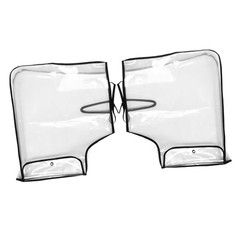 Oversized Waterproof Motorcycle Handlebar Cover – Windproof Mittens