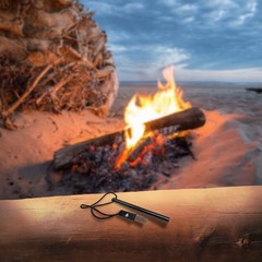The Pathfinder School Hd6 Ferrocerium Rod Tungsten Striker