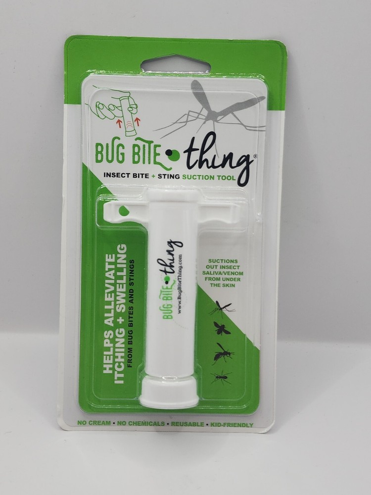 Bug Bite Thing Chemical Free Sting Suction Tool – White(AA)