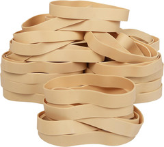 -Rubber Bands 40 Pcs Size#105 Big Wide Rubber Band Large Elastic Rubber Bands Of