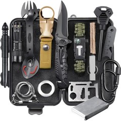 Survival Gear, Emergency Survival Kit and Equipment 23 in 1, Cool Top Gadgets…