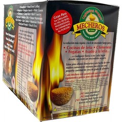 Natural Fire Starters 35 Count N35VBOX 2lbs Indoor Outdoor Safe Weatherproof New
